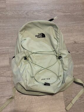 THE NORTH FACE Jester Commuter Laptop Backpack Mint Green Travel Hiking Outdoor